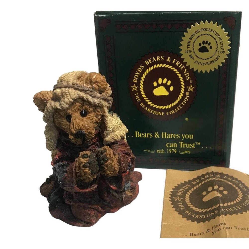 Boyds Bears & Friends Theresa as Mary Nativity Bearstone Collection Resin